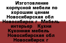 Изготовление корпусной мебели по хорошим ценам - Новосибирская обл., Новосибирск г. Мебель, интерьер » Кухни. Кухонная мебель   . Новосибирская обл.,Новосибирск г.